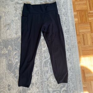 Spyder Black leggings with pockets size L